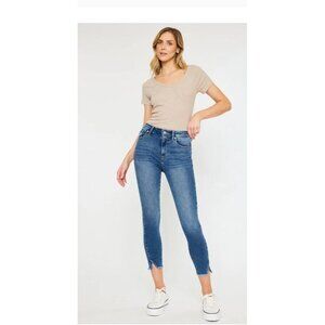 KanCan Womens Jeans  Blue Denim High Rise Zinnia Ankle Skinny Sz 5 X 26